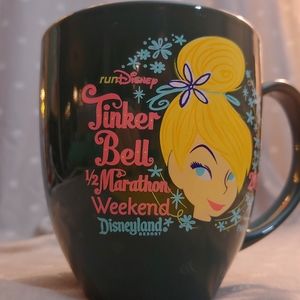 Rare Tinker Bell Run Disney Mug 2017 Marathon